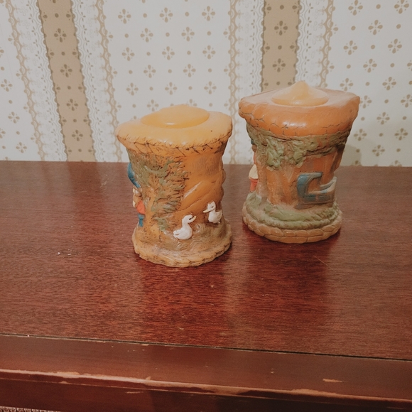 Vintage gnome candles - Picture 3 of 4